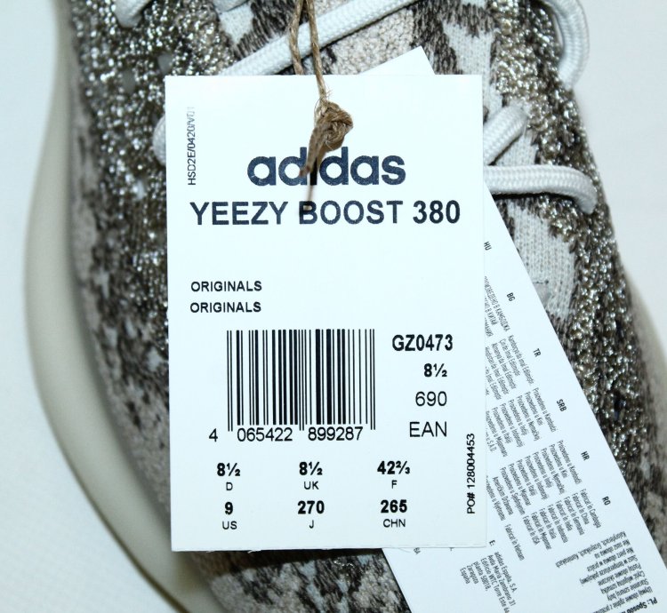 Yeezy Boost 380 Pyrite