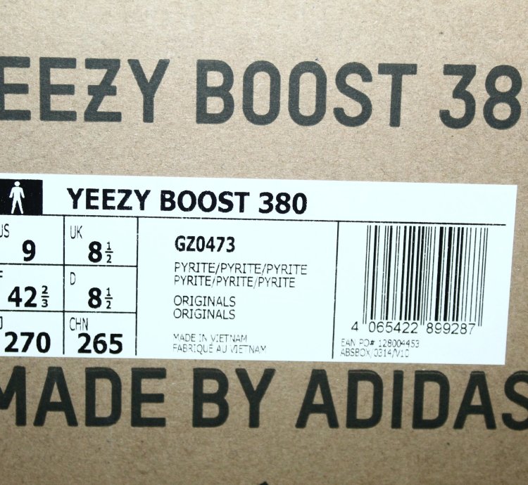 Yeezy Boost 380 Pyrite