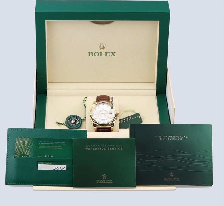 Rolex Sky-dweller 42mm 2021 Box Und Papiere 326138