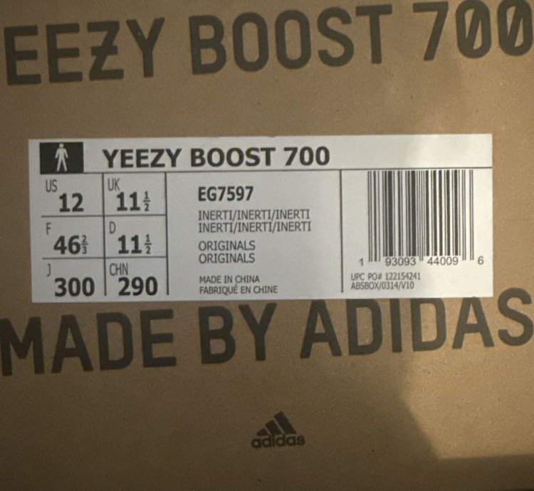 Yeezy Boost 700 Eg7597 Inertia