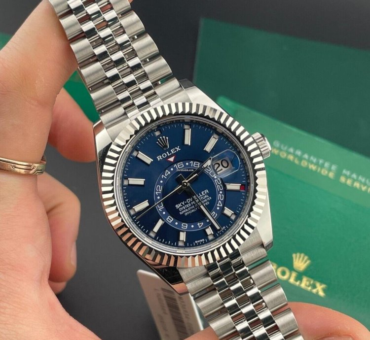 Rolex Sky-dweller 42mm Blue Dial