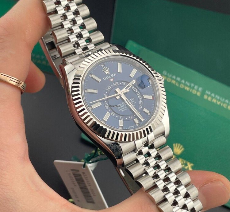Rolex Sky-dweller 42mm Blue Dial