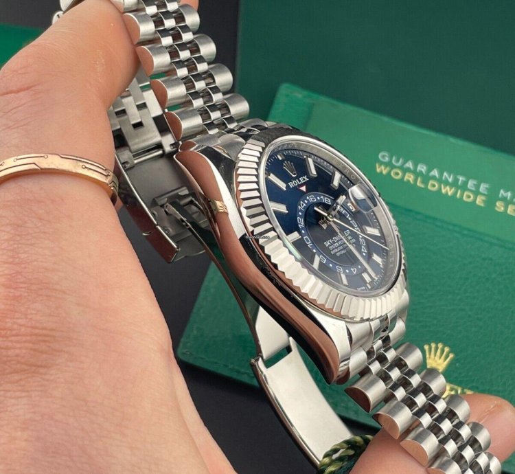 Rolex Sky-dweller 42mm Blue Dial