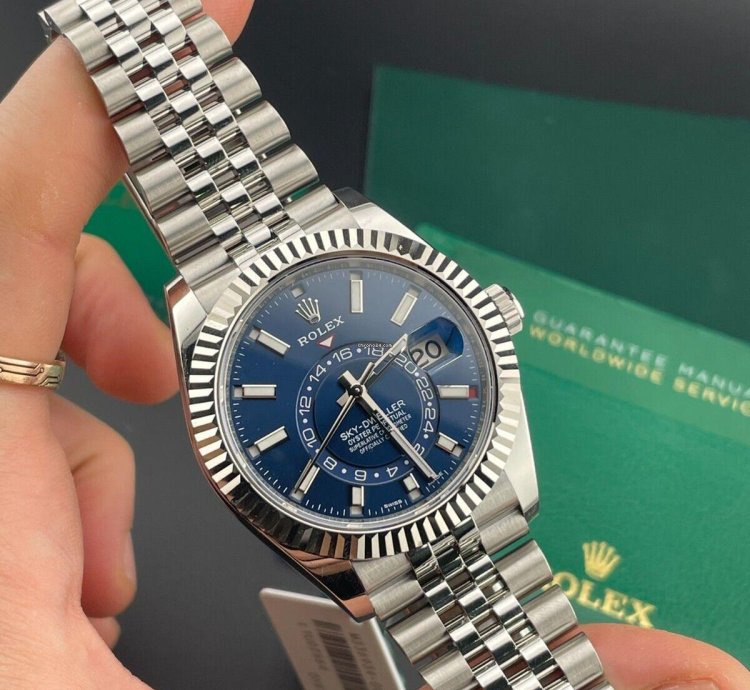 Rolex Sky-dweller 42mm Blue Dial