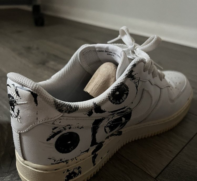 Air Force 1 Comme Des Garcon Eyes Supreme