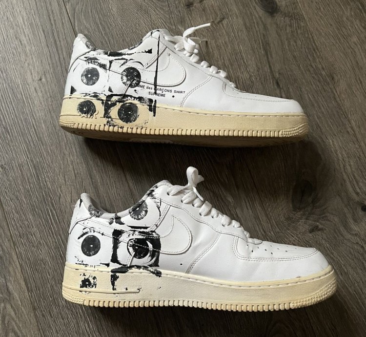Air Force 1 Comme Des Garcon Eyes Supreme