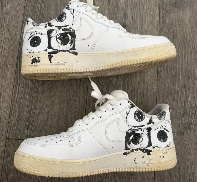 Air Force 1 Comme Des Garcon Eyes Supreme
