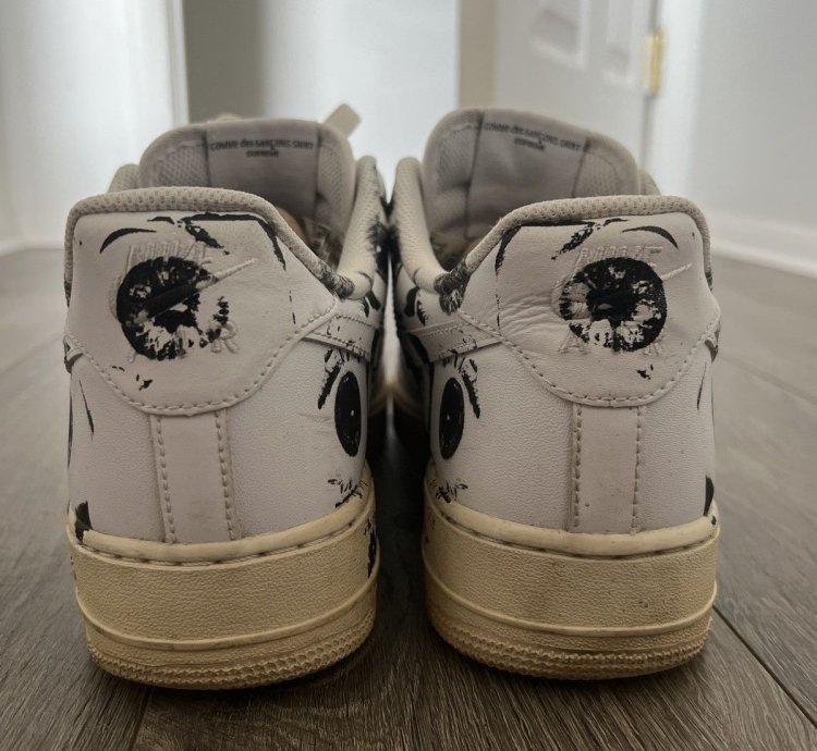 Air Force 1 Comme Des Garcon Eyes Supreme