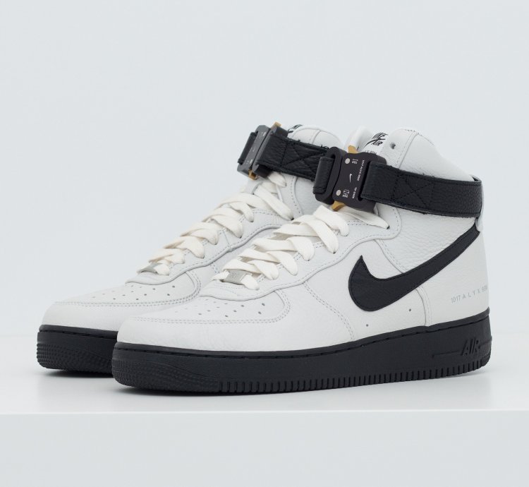 Air Force 1 High 1017 Alyx 9sm Black White 2020 Cq4018-101