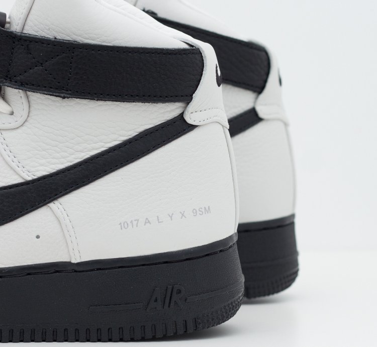 Air Force 1 High 1017 Alyx 9sm Black White 2020 Cq4018-101
