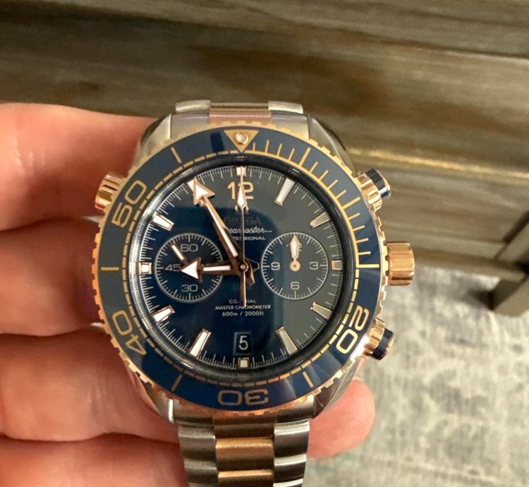 Omega Seamaster Planet Ocean Chronograph Complete Set