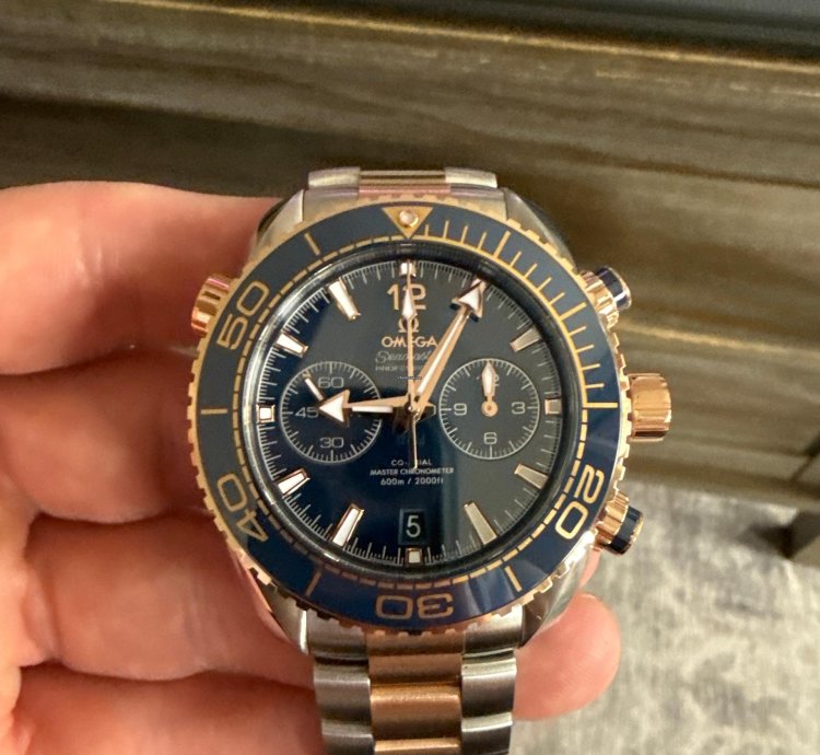 Omega Seamaster Planet Ocean Chronograph Complete Set