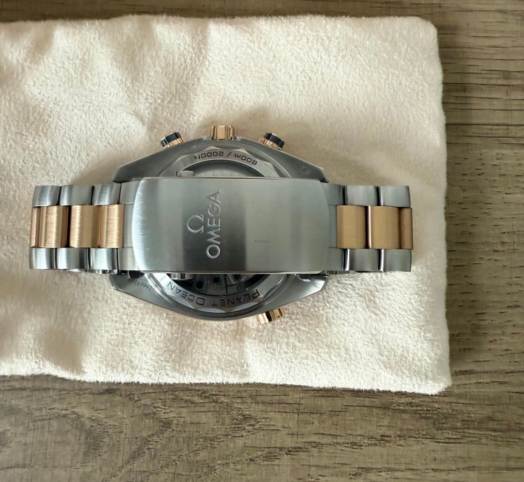 Omega Seamaster Planet Ocean Chronograph Complete Set