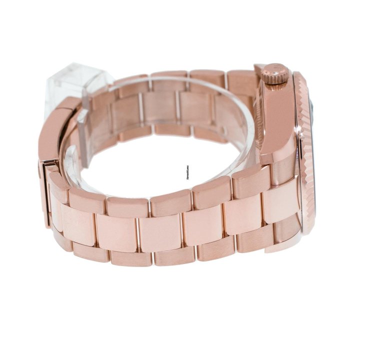 Rolex Sky-dweller 42mm Everose Gold Blue Index Dial Fluted Bezel 336935