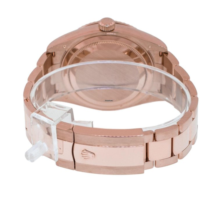 Rolex Sky-dweller 42mm Everose Gold Blue Index Dial Fluted Bezel 336935