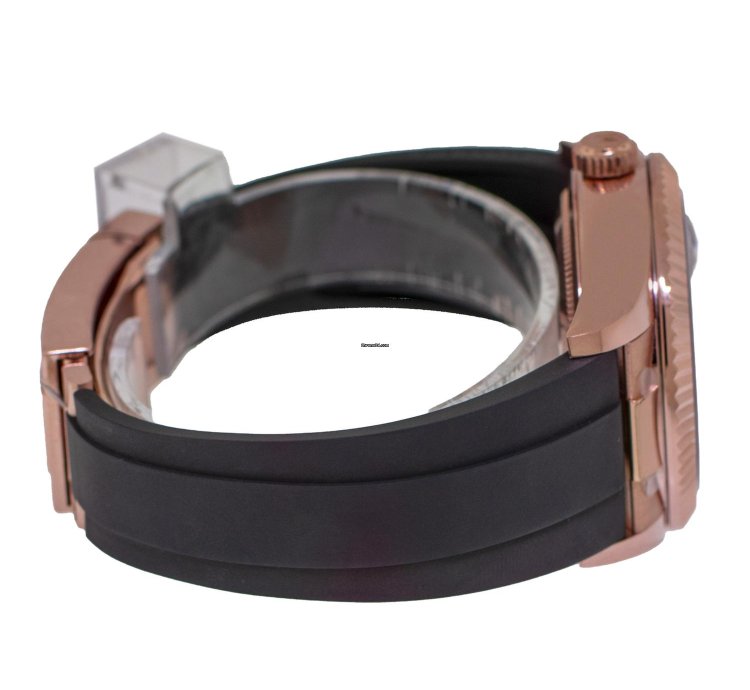 Rolex Sky-dweller 42mm Everose Gold Chocolate Index Dial Fluted Bezel 326235