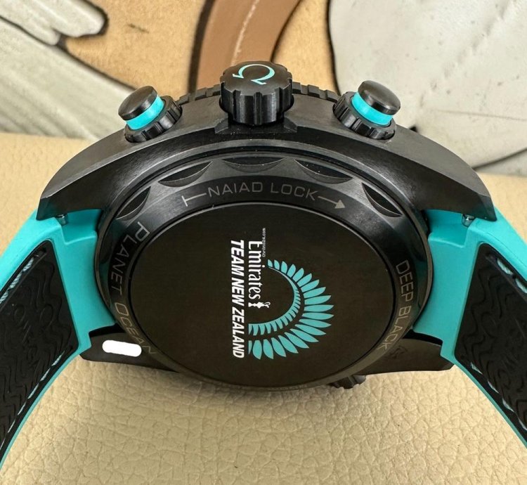 Omega Seamaster Planet Ocean Chronograph Etnz Deep Black 600m