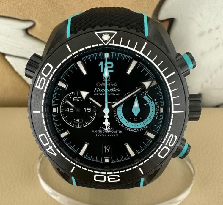 Omega Seamaster Planet Ocean Chronograph Etnz Deep Black 600m