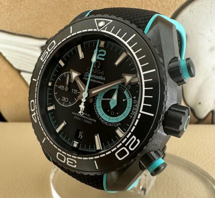 Omega Seamaster Planet Ocean Chronograph Etnz Deep Black 600m