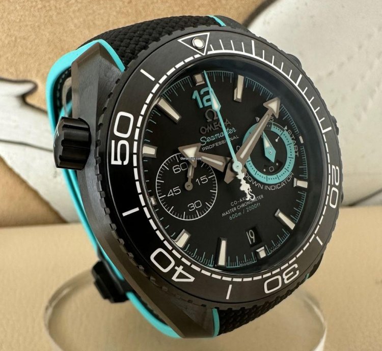Omega Seamaster Planet Ocean Chronograph Etnz Deep Black 600m