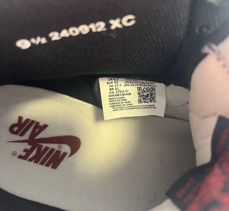 Air Jordan 1 Bred Banned