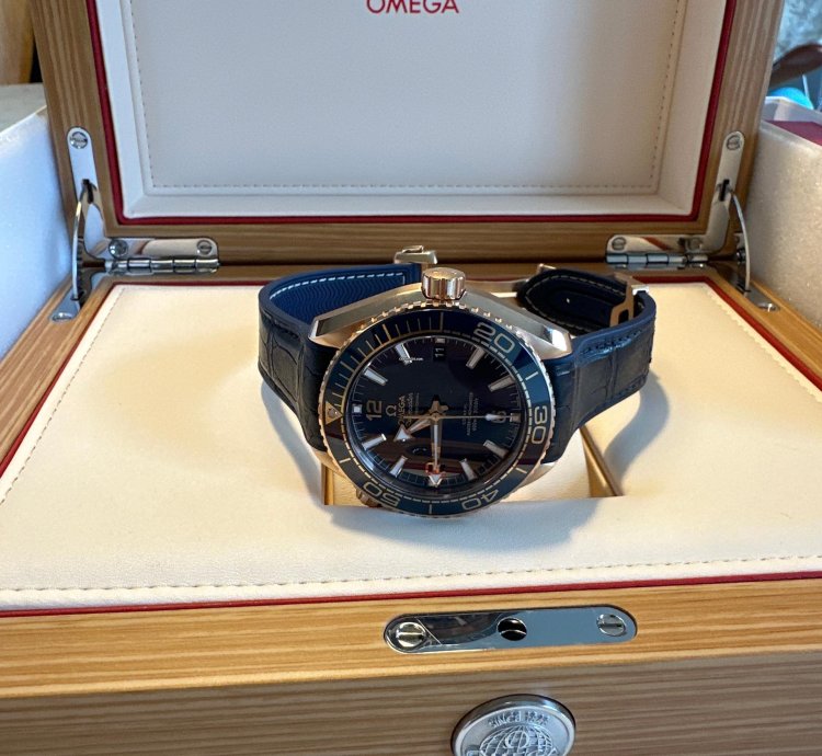 Omega Seamaster Planet Ocean Purchased In 2024 At Omega Headquarters Switzerland