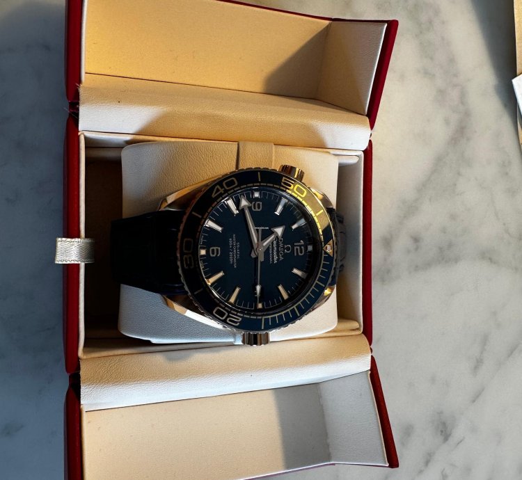 Omega Seamaster Planet Ocean Purchased In 2024 At Omega Headquarters Switzerland