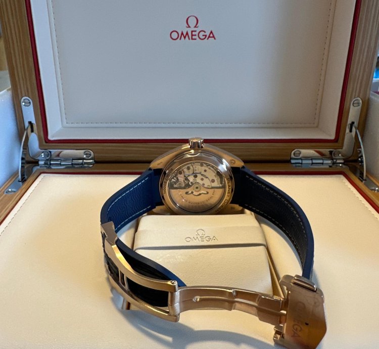 Omega Seamaster Planet Ocean Purchased In 2024 At Omega Headquarters Switzerland