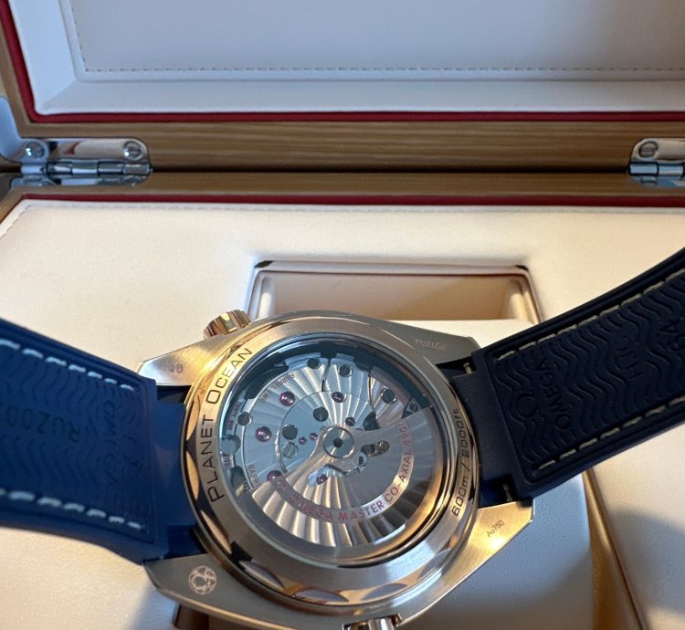 Omega Seamaster Planet Ocean Purchased In 2024 At Omega Headquarters Switzerland