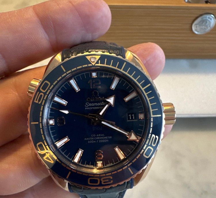 Omega Seamaster Planet Ocean Purchased In 2024 At Omega Headquarters Switzerland