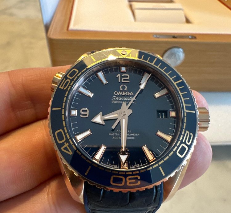 Omega Seamaster Planet Ocean Purchased In 2024 At Omega Headquarters Switzerland