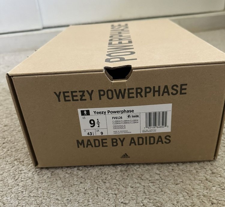 Yeezy Powerphase Clear Brown