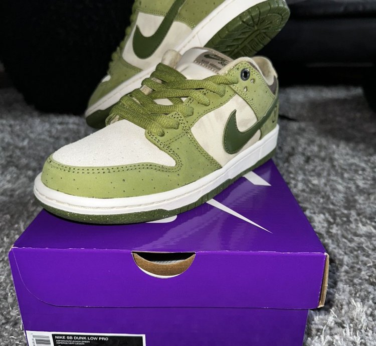 Yuto Horigome Nike Sb Dunk Low Matcha