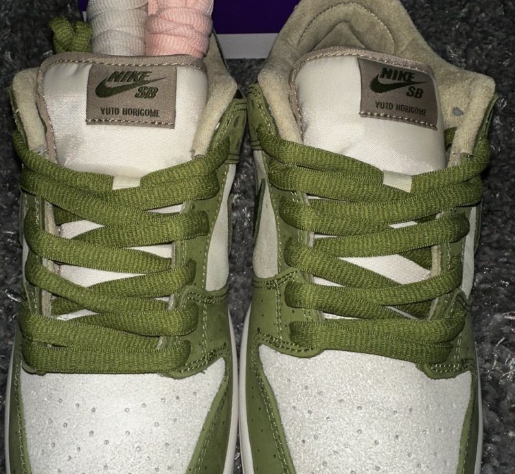 Yuto Horigome Nike Sb Dunk Low Matcha