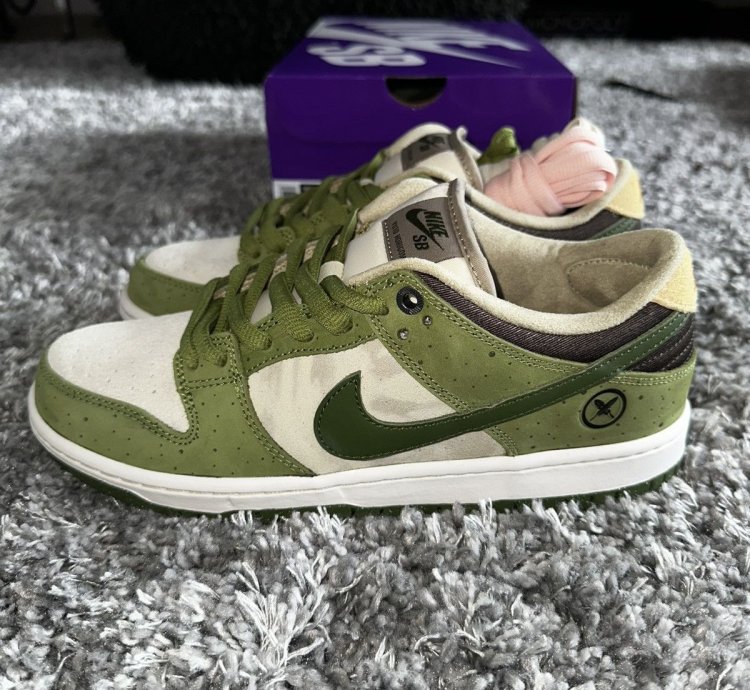 Yuto Horigome Nike Sb Dunk Low Matcha
