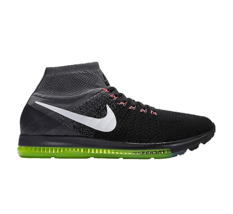 Zoom All Out Flyknit Black White Volt