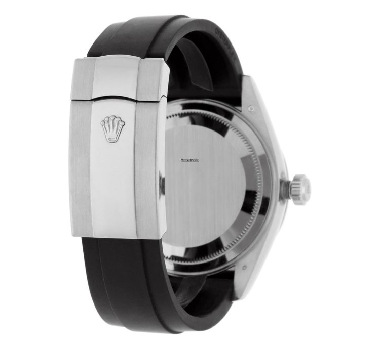 Rolex Sky-dweller 42mm White Gold Black Dial Oysterflex Strap 336239-0002 Unworn