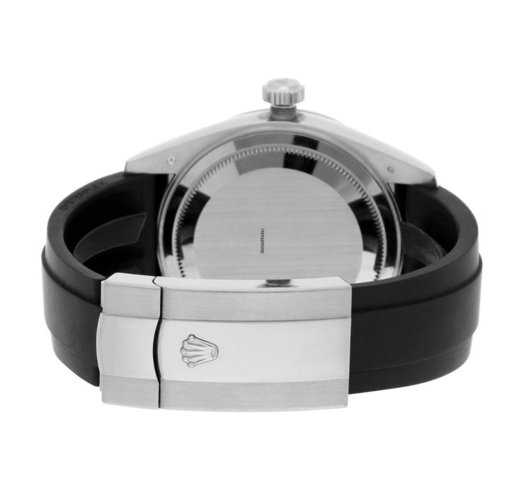 Rolex Sky-dweller 42mm White Gold Black Dial Oysterflex Strap 336239-0002 Unworn