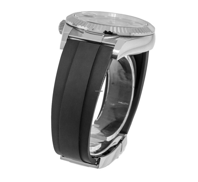 Rolex Sky-dweller 42mm White Gold Black Index Dial Fluted Bezel 336239