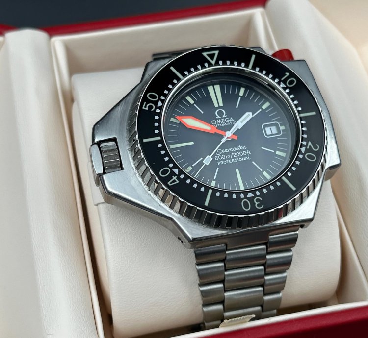 Omega Seamaster Ploprof 600 Ref 166 077 Mit Omega Service