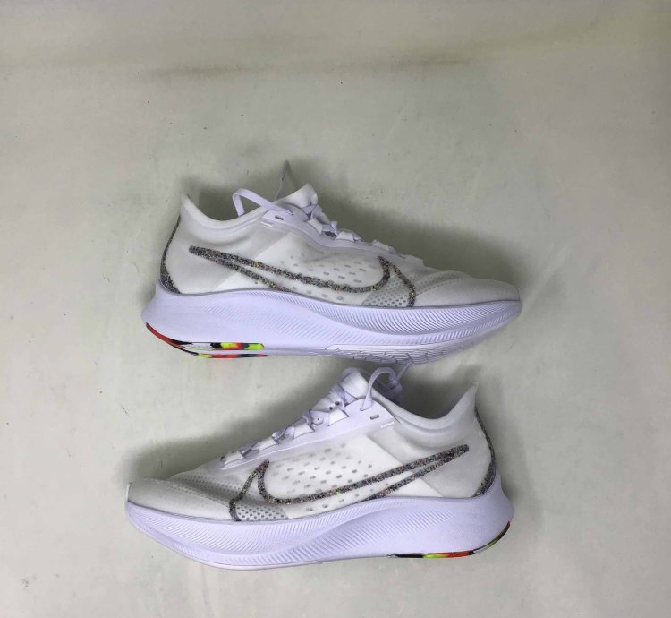 Zoom Fly 3 Aw White Blue Hero