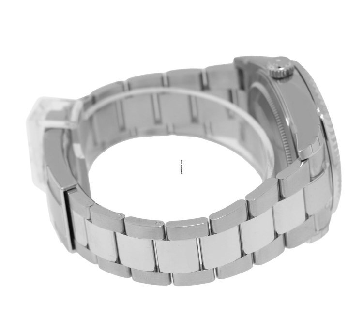 Rolex Sky-dweller 42mm White Gold Steel Blue Index Dial Fluted Bezel 336934