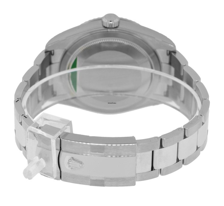 Rolex Sky-dweller 42mm White Gold Steel Blue Index Dial Fluted Bezel 336934