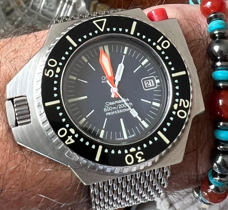 Omega Seamaster Ploprof 600 Seamaster Ploprof 1972 Full Restoration