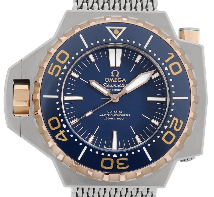 Omega Seamaster Ploprof Co-axial Master Chronometer 227 60 55 21 03 001 Used Mens