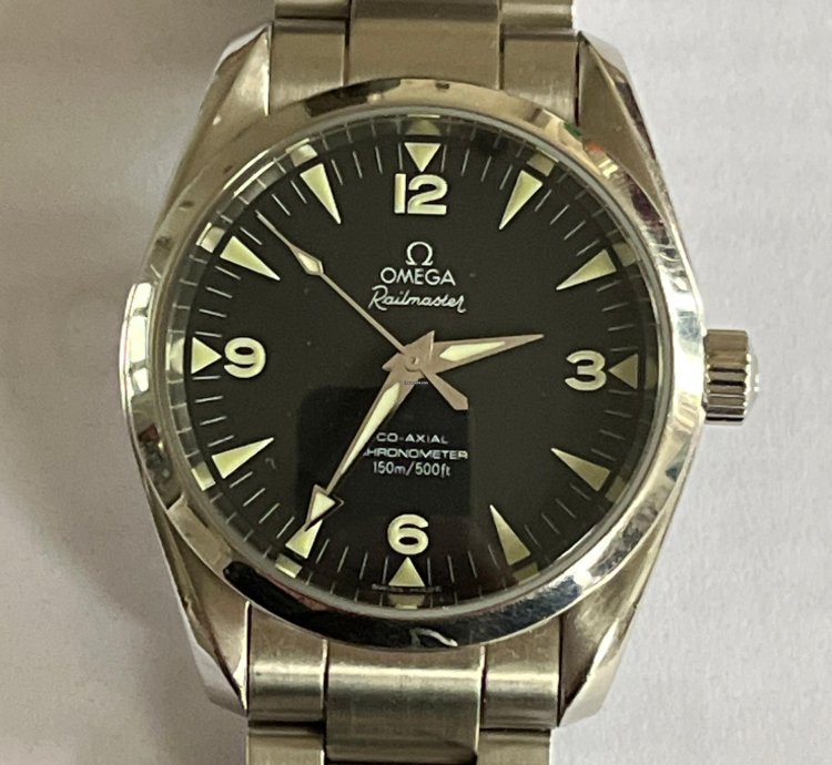 Omega Seamaster Railmaster 36mm Omega Railmaster 36mm 2504 52 Rare
