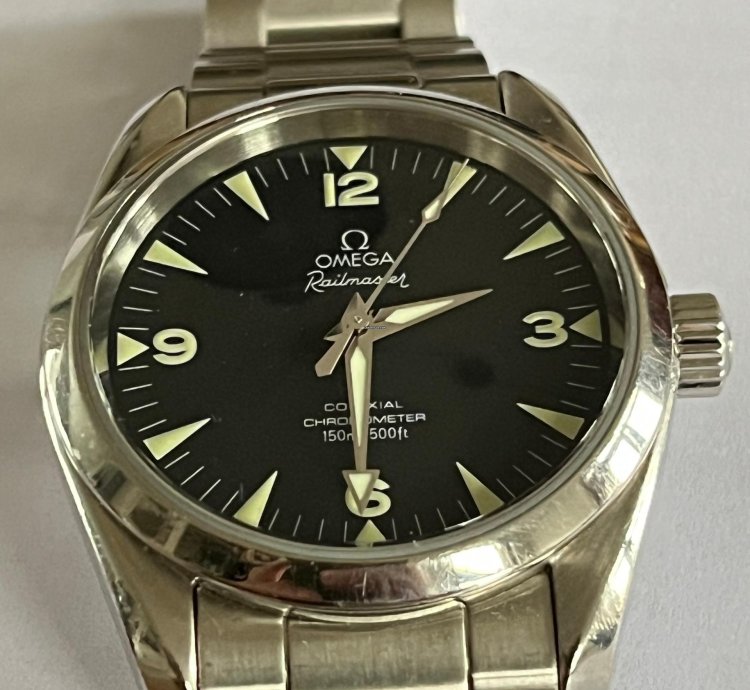Omega Seamaster Railmaster 36mm Omega Railmaster 36mm 2504 52 Rare