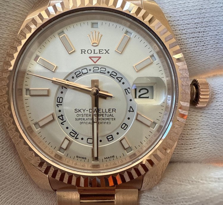 Rolex Sky-dweller Aus Sammlung Mit 2 Zus Tzlichen Bandelementen