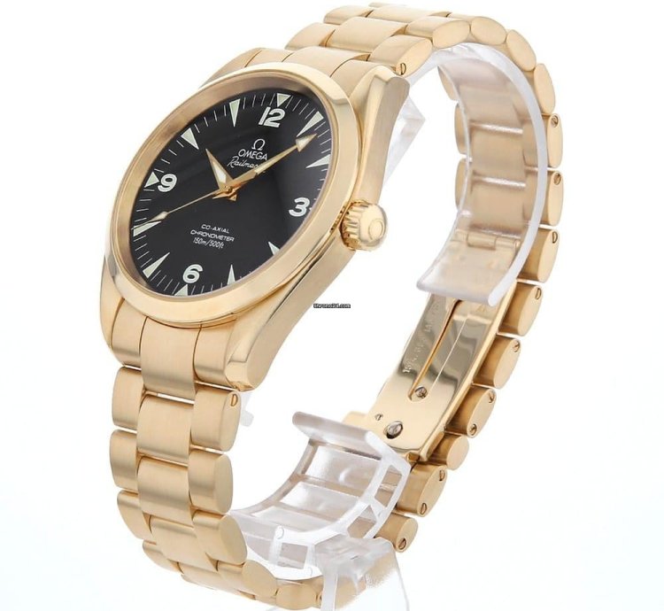 Omega Seamaster Railmaster Aqua Terra Coaxial 150m Railmaster 2108 52 00 Used Mens