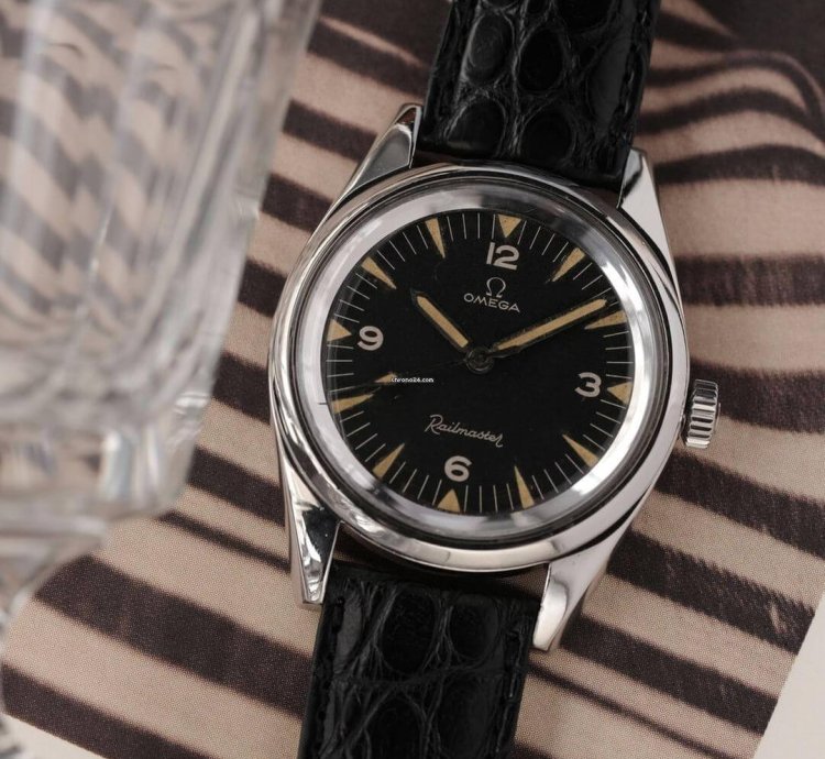 Omega Seamaster Railmaster Black Dial
